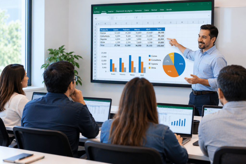 Capacitación presencial en Excel para profesionales y empresas - TeachMe
